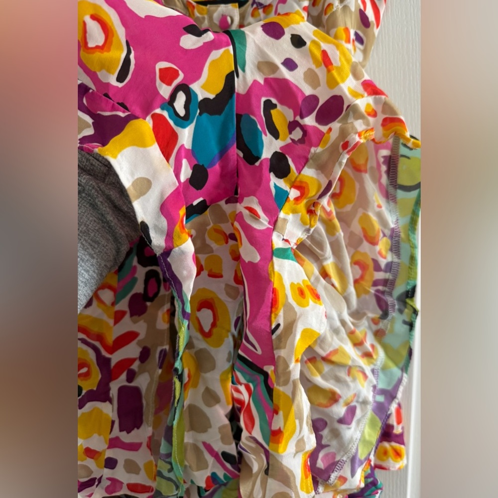 Vanessa Mooney The Elisabeth Romper Dress 80s print - Picture 7 of 8